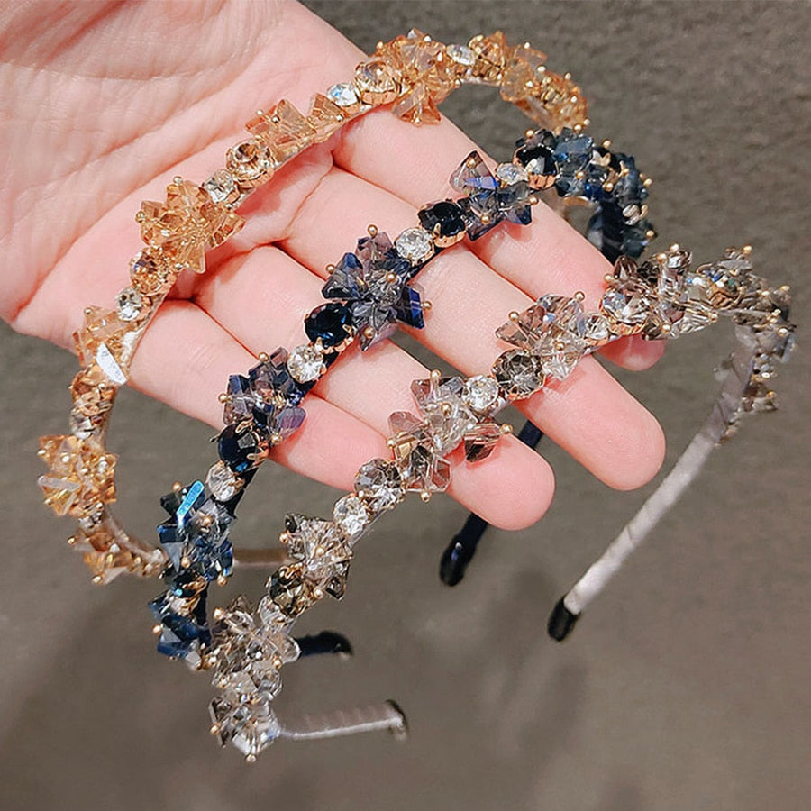Sophisticated Sparkle Rhinestone Crystal Headband - Image 0