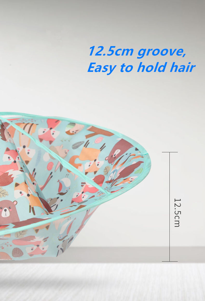 Reusable Kids Hair Cutting Cape - Image 7