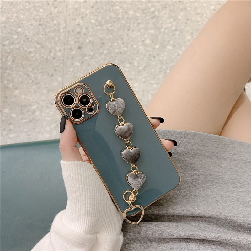 Precious Metal Heart iPhone Case - Image 4