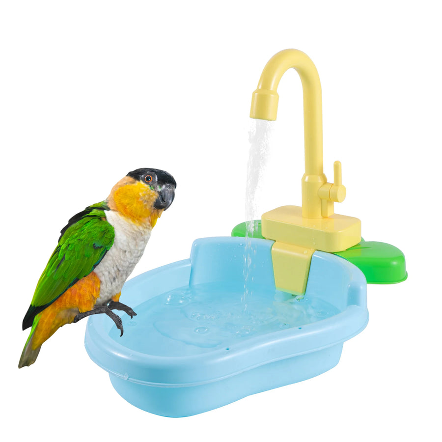 Automatic Flowing Water Bird Bath Fountain - Image 2
