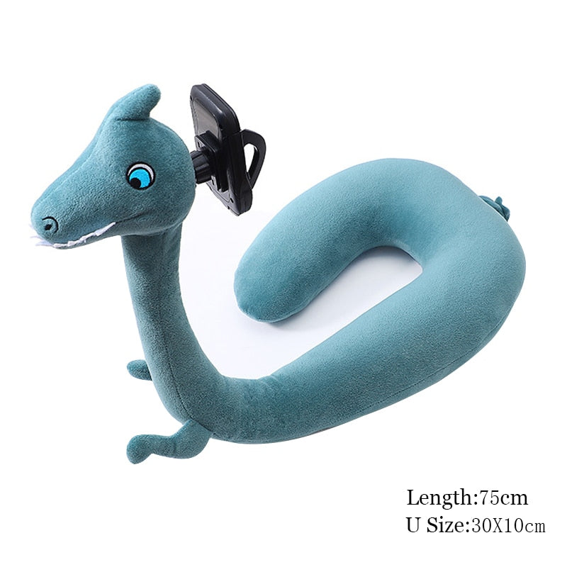 Animal Neck Pillow Hands-Free Phone Holder - Image 4