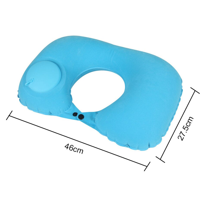 Air Rest Inflatable Easy Pump Neck Pillow - Image 9
