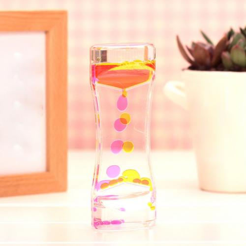 Floating Oil Bubble Hourglass - Image 3