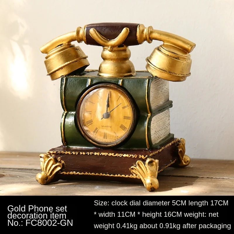 Vintage Pieces Antique Style Telephone Violin Home Decor - Image 6