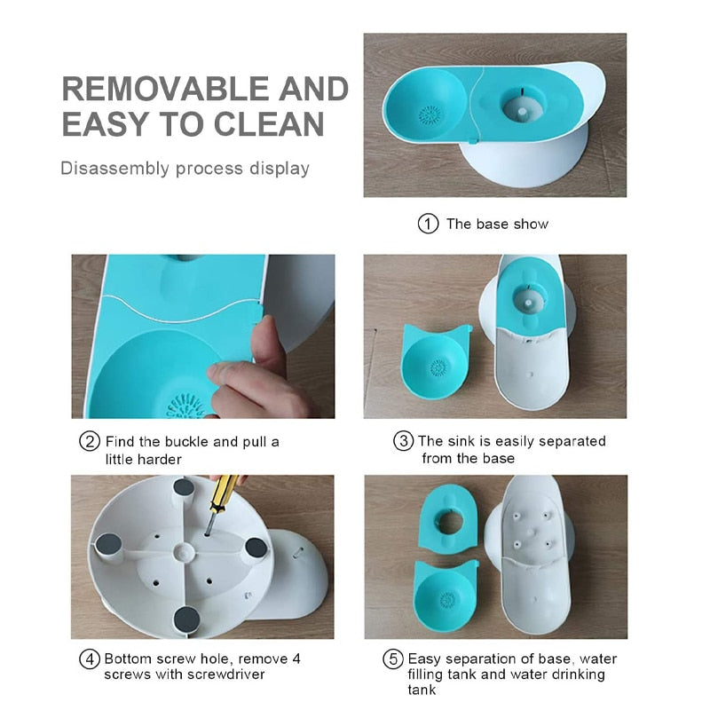 Automatic Smart Cat Water Fountain Bowl - Image 5
