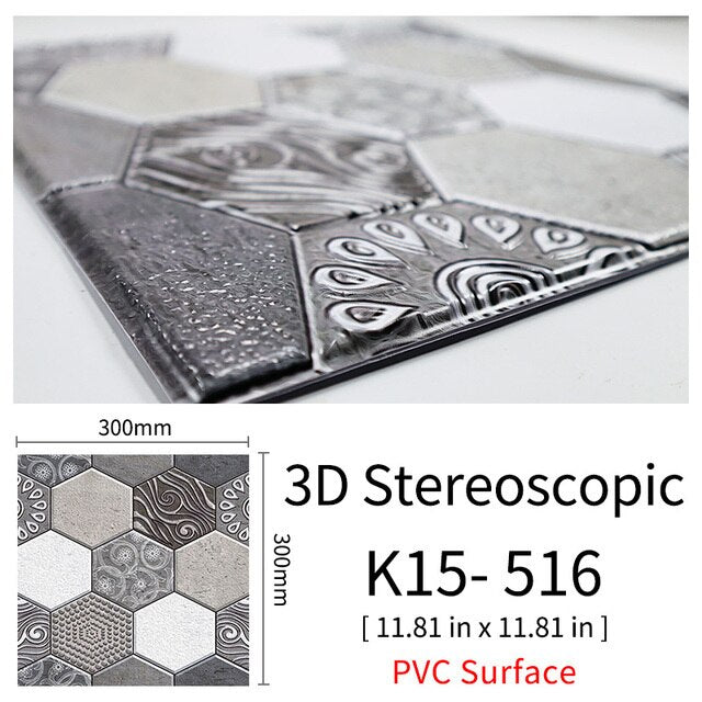 3D Self-Adhesive Cobblestone Wall Stickers - Image 20