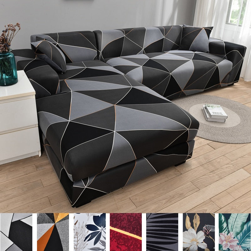 Modern Non-slip Colorful Elastic Sofa Cover - Image 42