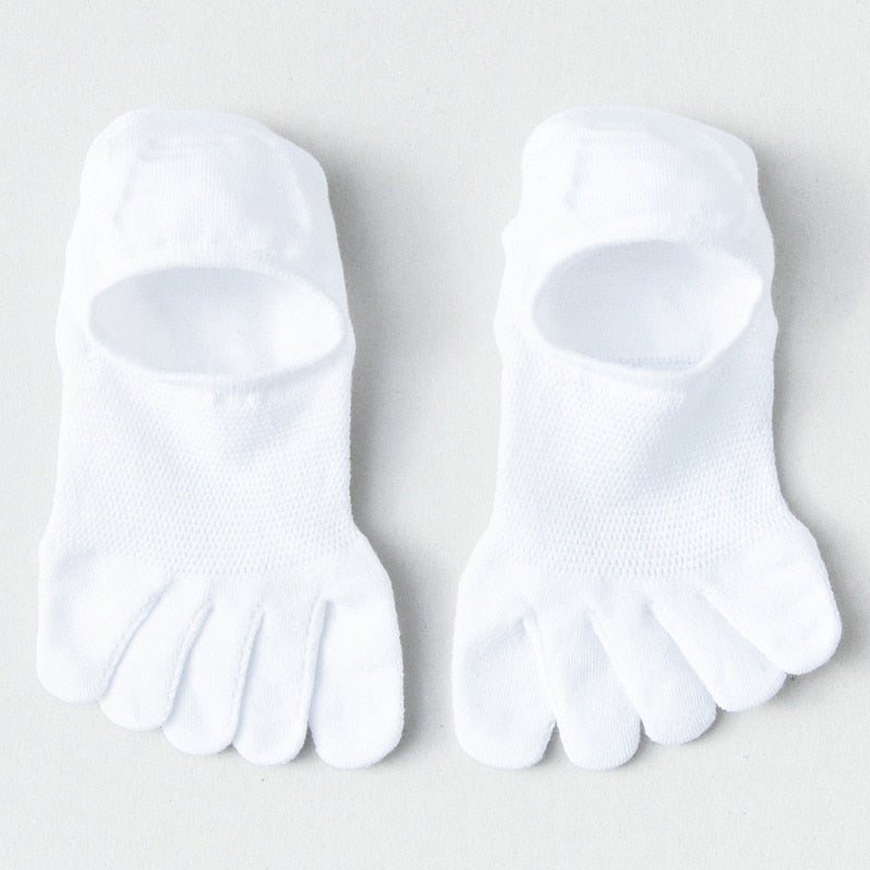 Breathable Cotton Toe Socks - Image 9