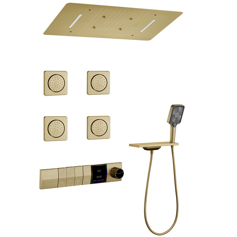 Smart Digital Touchscreen Multi-Jet Rainfall Shower System - Image 5
