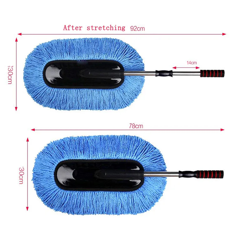 Pro Clean Universal Retractable Car Waxing Brush Set - Image 9