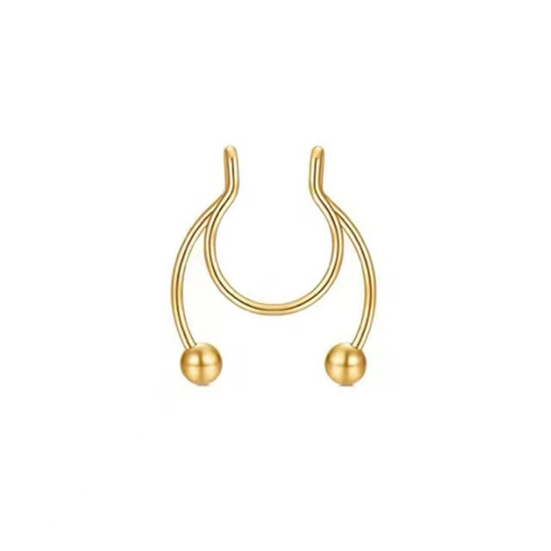 Stainless Steel Magnetic Fake Nose Piercing - Image 7