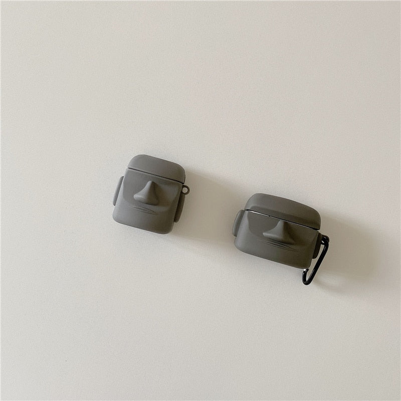 Carved Stone Figure Earphone Case - Image 6