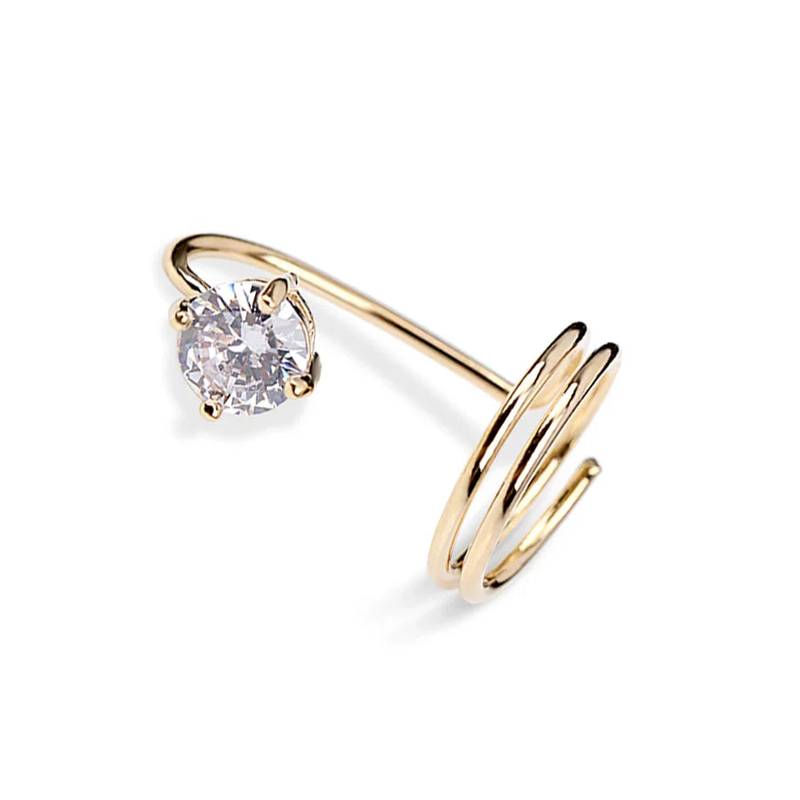 Elegant Fingertip Chic Gothic Slim Metal Nail Rings - Image 20