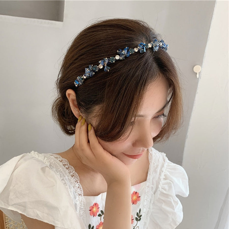 Sophisticated Sparkle Rhinestone Crystal Headband - Image 4