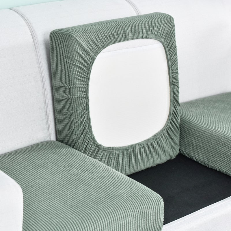 Jacquard Strechable Cushion Sofa Cover - Image 3