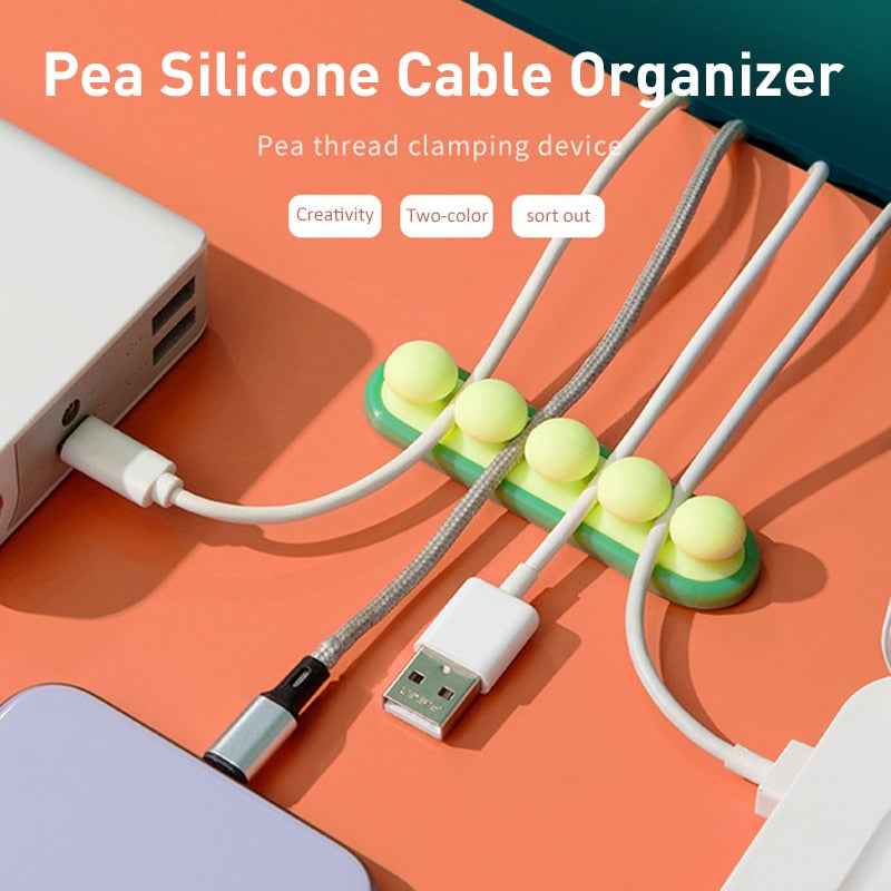 Multipurpose Pastel USB Cable Organizer - Image 2