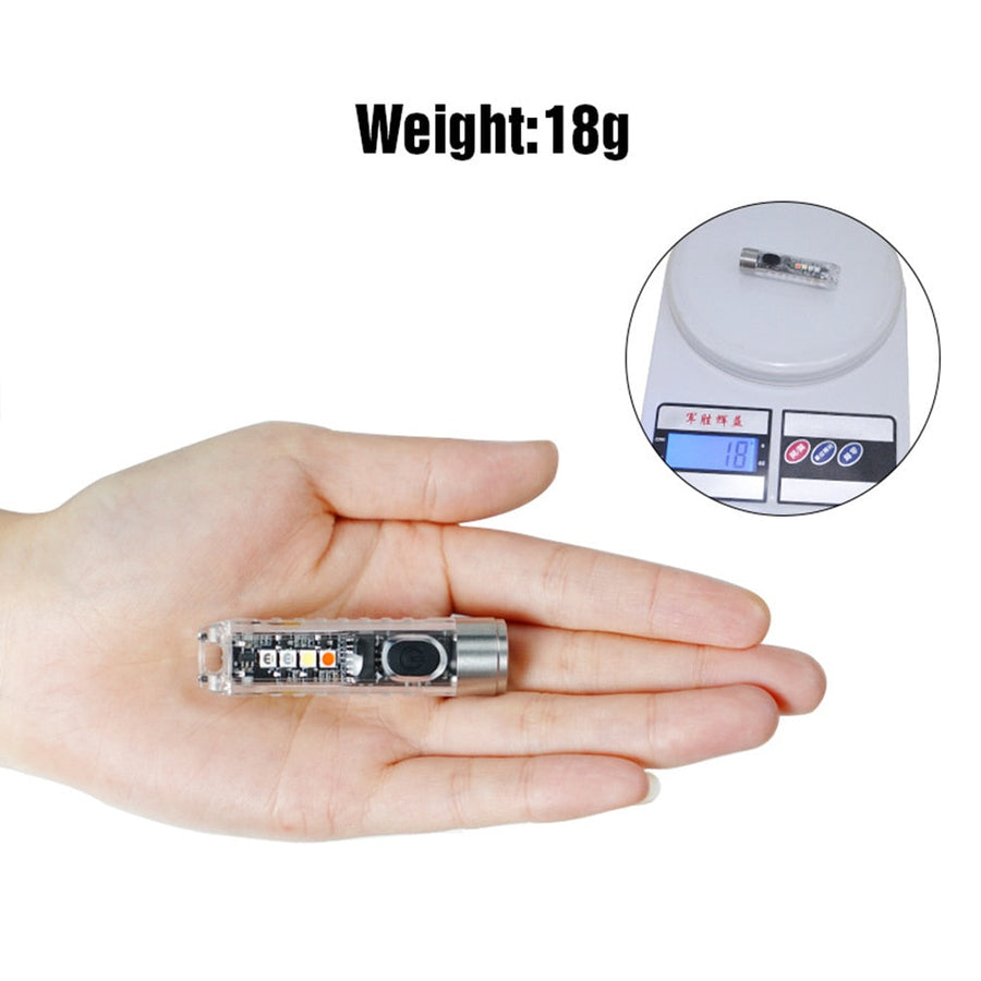 Mini LED Keychain Pocket Flashlight - Image 4