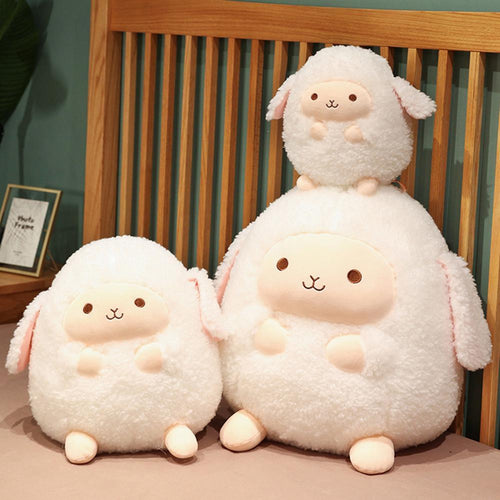 Fluffy Sheep Cozy Huggable Plush - Image 0