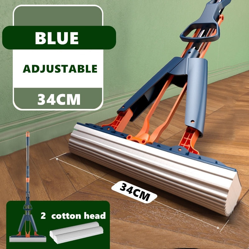 Handle Ease Foldable Effortless Floor Mop - Image 4