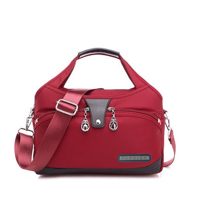 Stylish Large Capacity Waterproof Cross Body Bag - Image 10