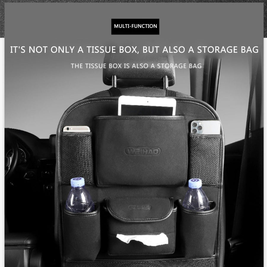 Multi-Pocket Car Back Seat Storage Organizer - Image 5
