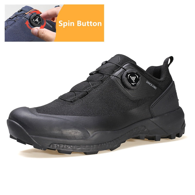 Waterproof Speed Hiker Automatic Lace Up Boots - Image 8
