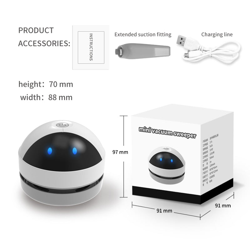 USB Charging Mini Vacuum Cleaner - Image 5