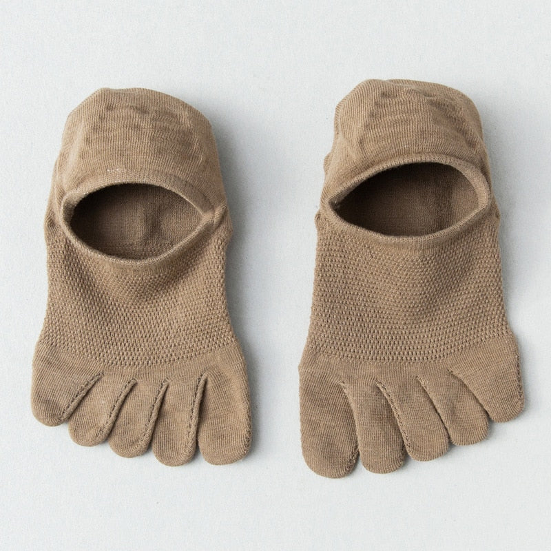 Breathable Cotton Toe Socks - Image 12