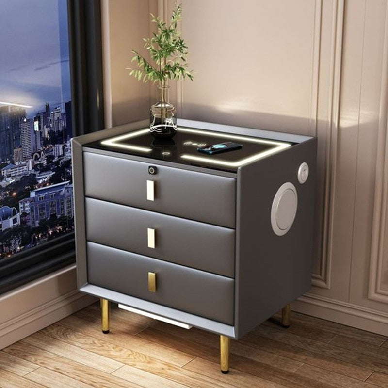 Creative Multifunctional Smart Bedside Speaker Table - Image 7