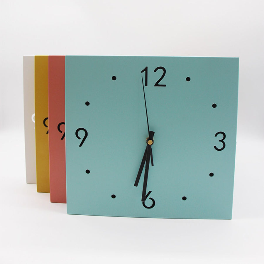 Two-Faced Corner Media Digital Wall Clock - Image 1