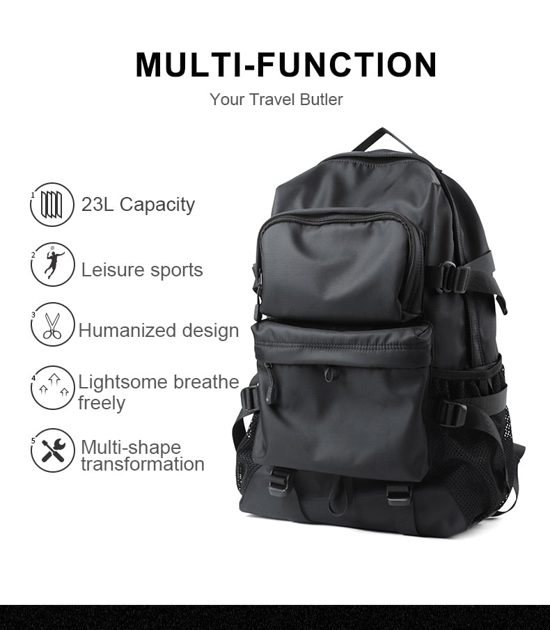 Casual Street Style Large Capacity Travel Backpack - Image 6