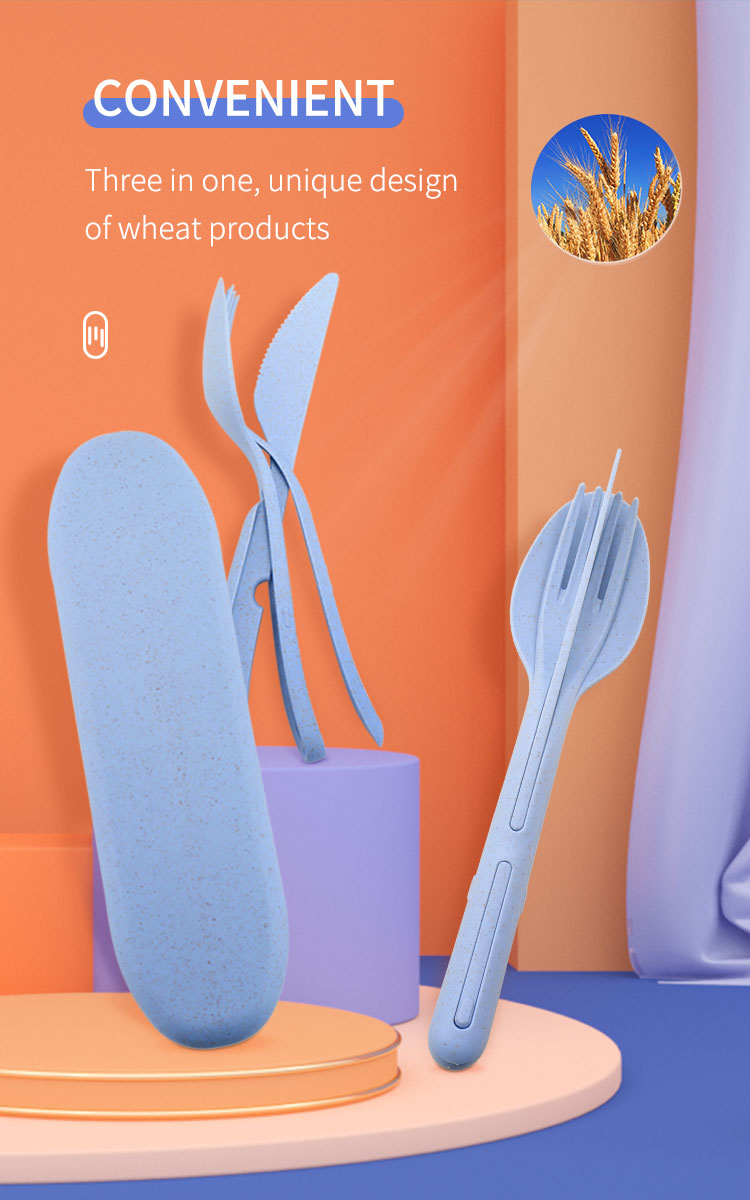 Portable All-in-one Travel Cutlery Set - Image 5