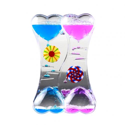 Double Floating Hearts Hourglass - Image 8