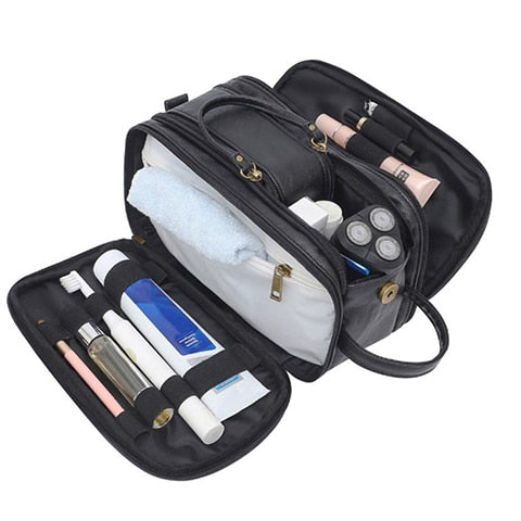 Mermaid Dream Waterproof Leather Travel Makeup Storage Bag - Image 8