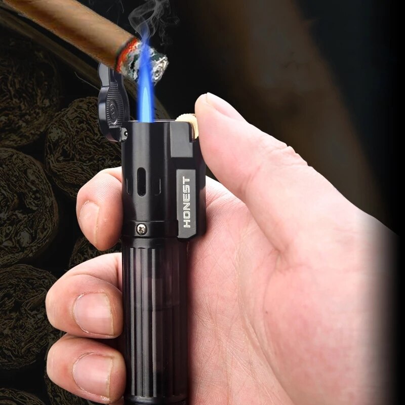 Butane Flame Flick Turbo Gas Lighter - Image 3