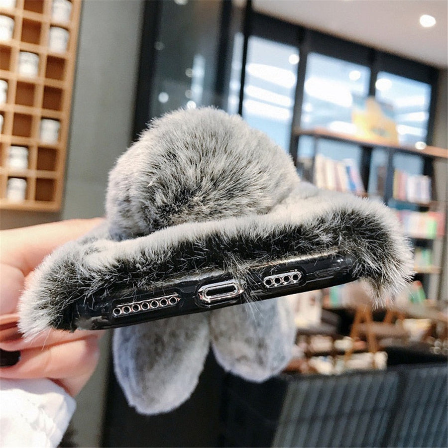 Fluffy Bunny Soft and Stylish iPhone Case - Image 10
