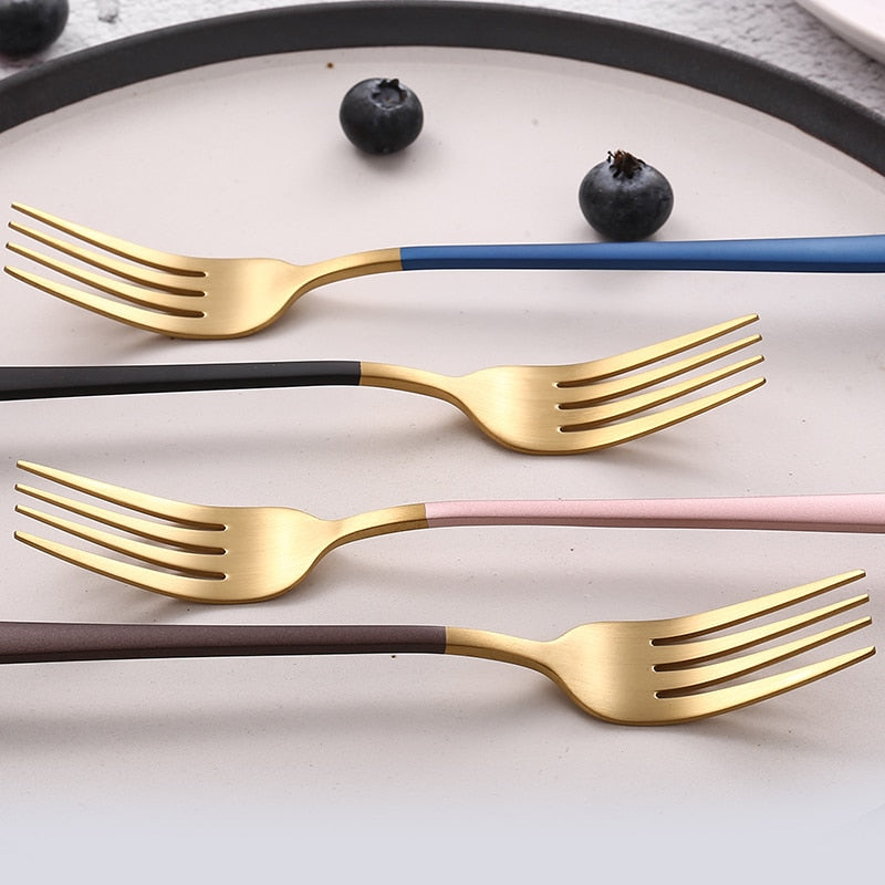 Stainless Steel Elegant Table Tableware - Image 3