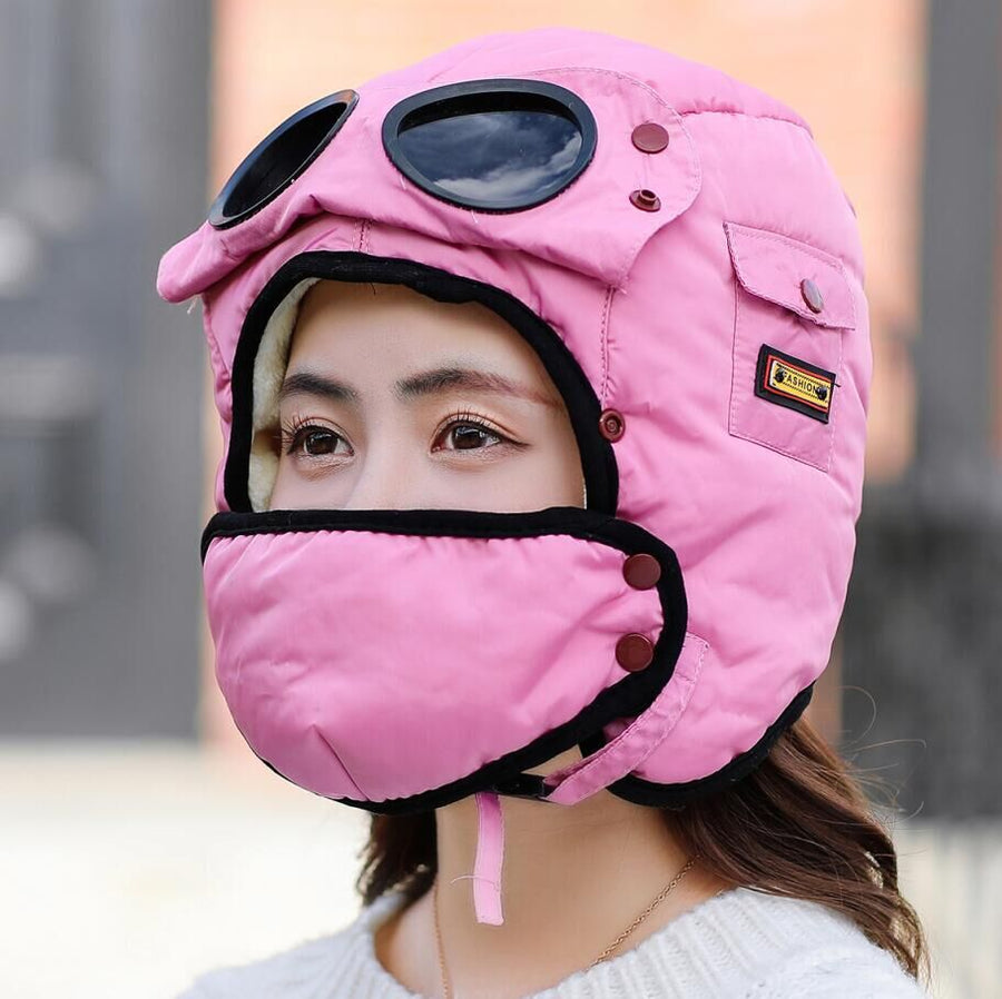 Fully Shielded Aviator Googles Hat - Image 9