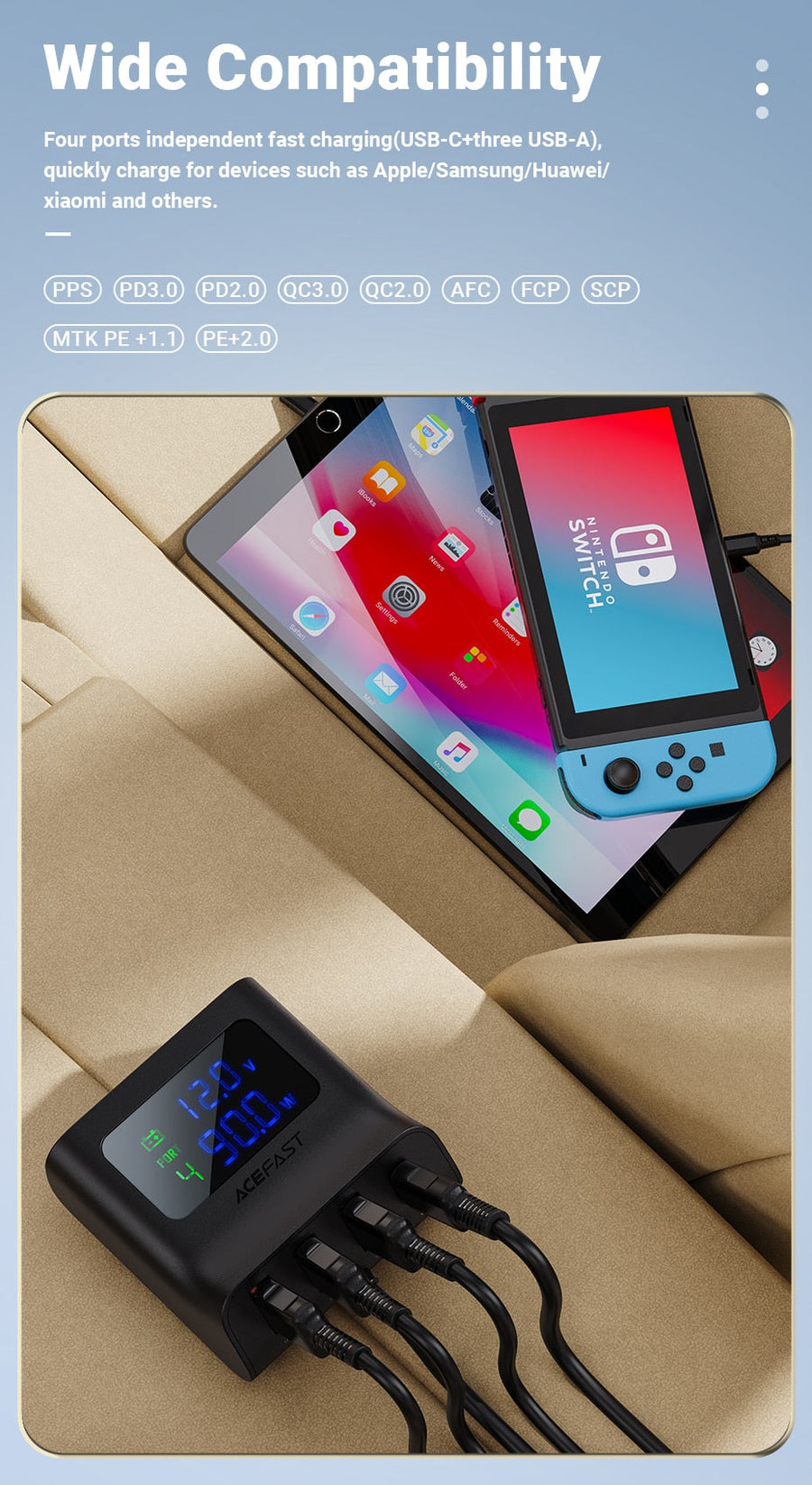 Car USB Splitter Fast Charging Station - Image 10