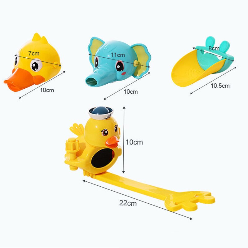 Cartoon Splash Proof Kids Faucet Extender - Image 4