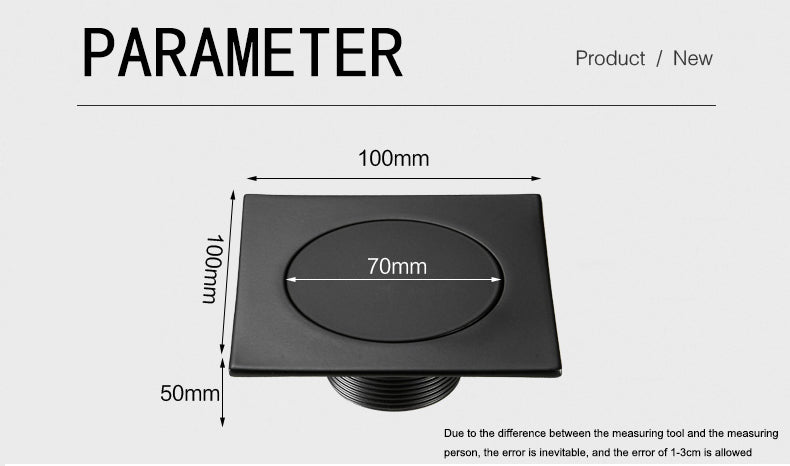 Metal Anti-Odor Pop Up Shower Drain - Image 8