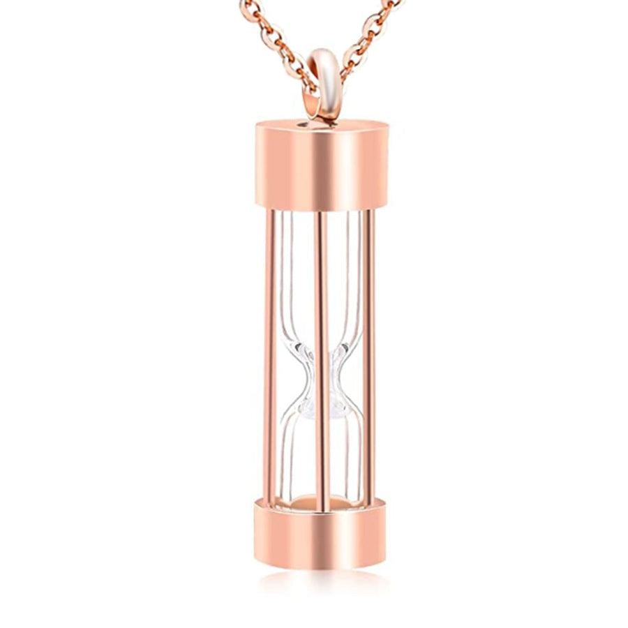 Memory Hourglass Glass Necklace - Image 9