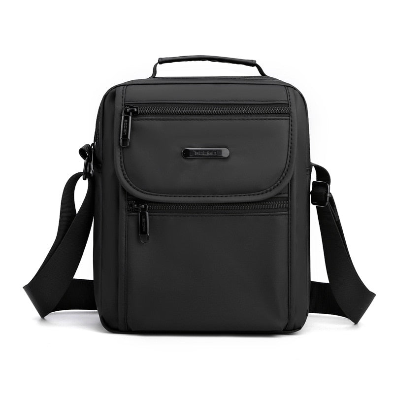 Travel Smart Multi-Layer Shoulder Messenger Bag - Image 7