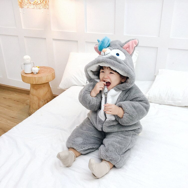 Furry Baby Cute Animal Costume Full Body Onesie - Image 5