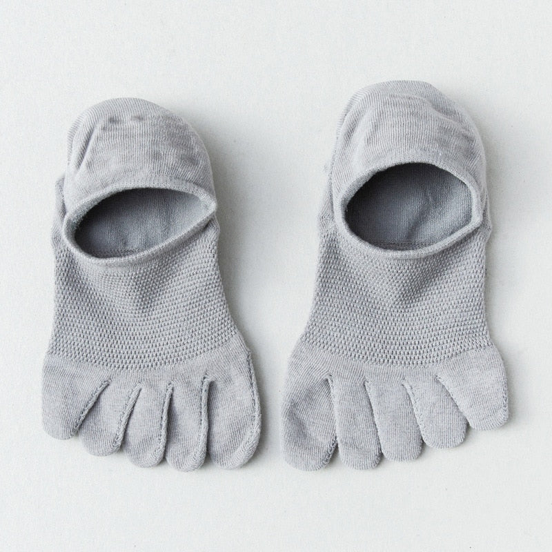 Breathable Cotton Toe Socks - Image 7
