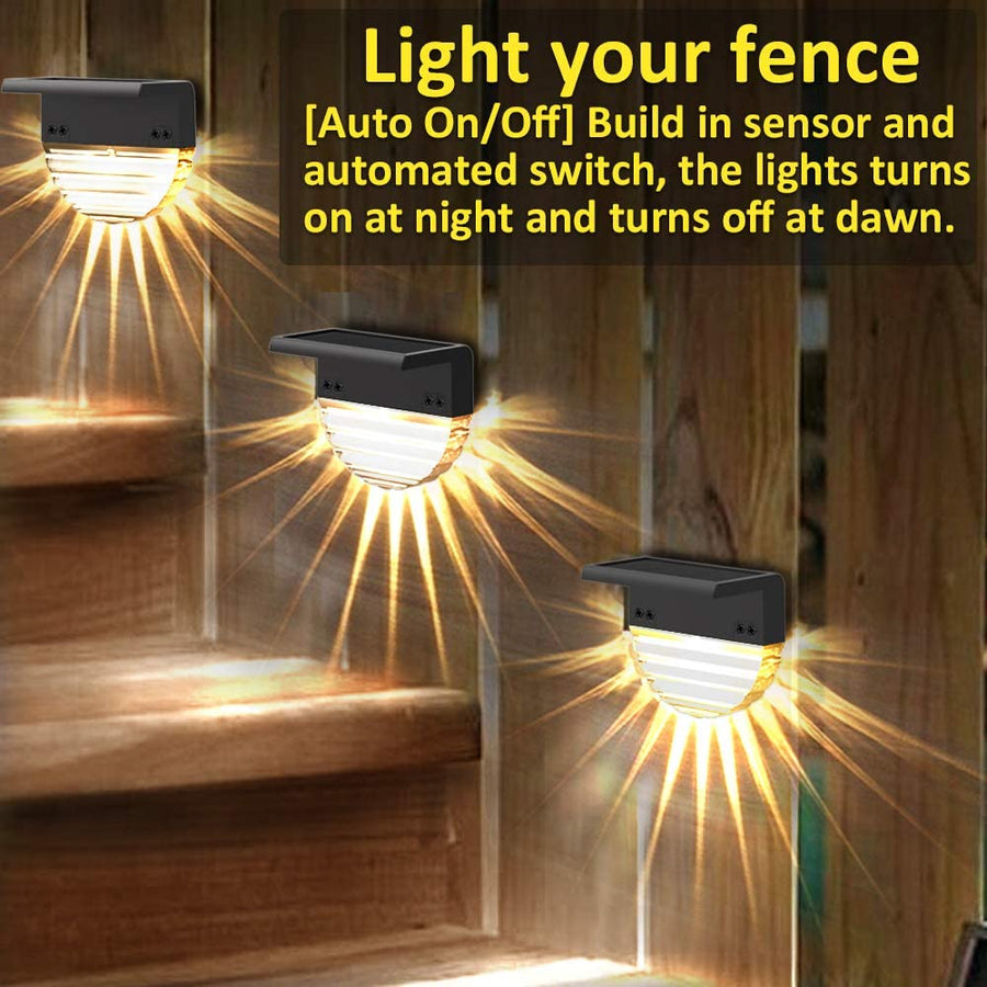 Shining Path Outdoor Solar Powered Pathway Lights - Image 1