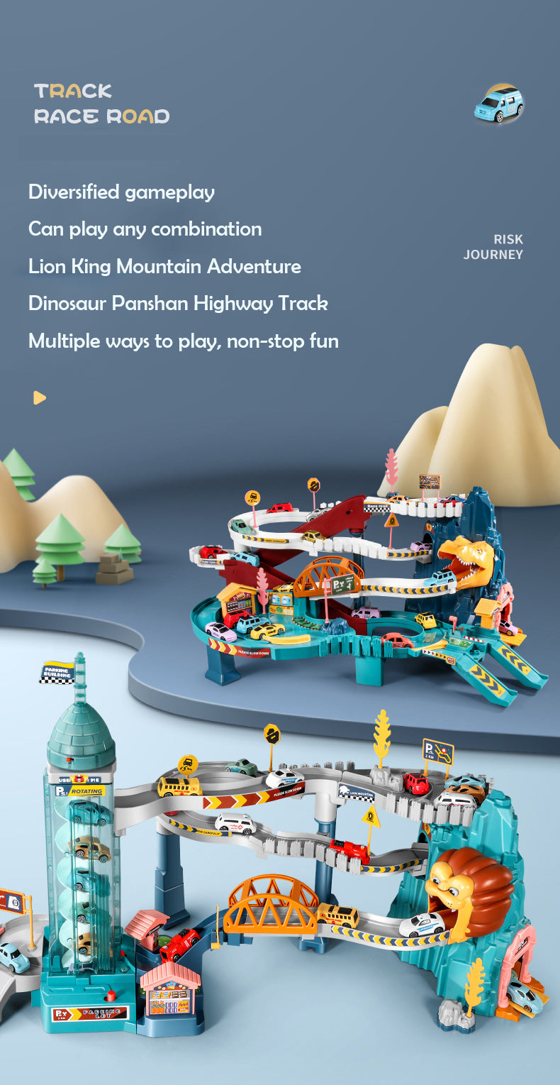 Adventure Parking Lot Racing Car Toys - Image 9