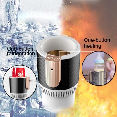 2in1 Smart Mini Cooler Warmer Cup Holder - Image 1