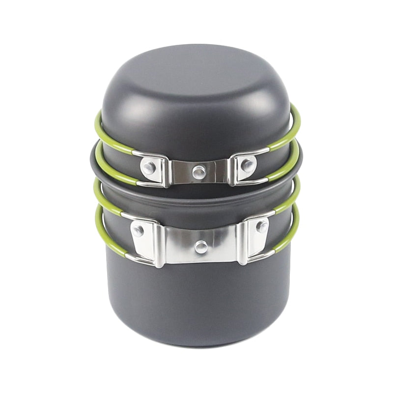 Camper Kitchen Travel Ultralight Cookware Set - Image 1