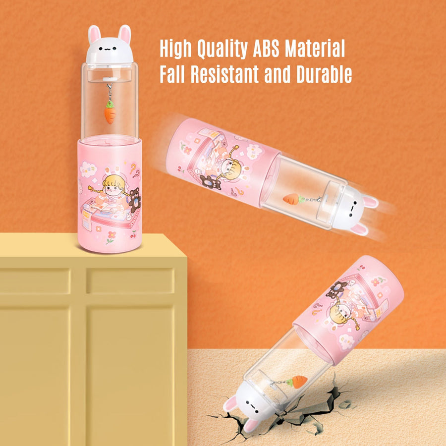 Magnetic Cute Cartoon Kids Pencil Box - Image 4